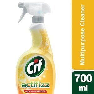 Cif Multipurpose Cleaner Actifizz Lemon 700ml 24 ounces